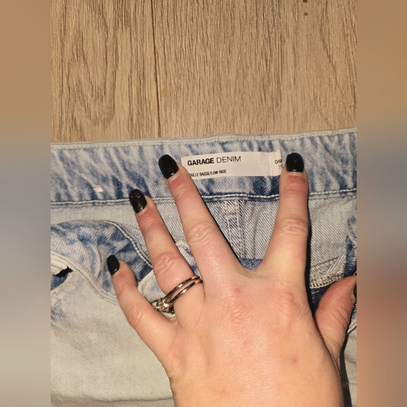 Distressed Jean Short - Picture 1 of 2